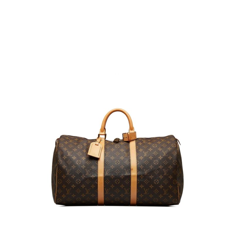 Louis Vuitton Monogram Keepall 50 (SHG-kDPkQu) - Image 10
