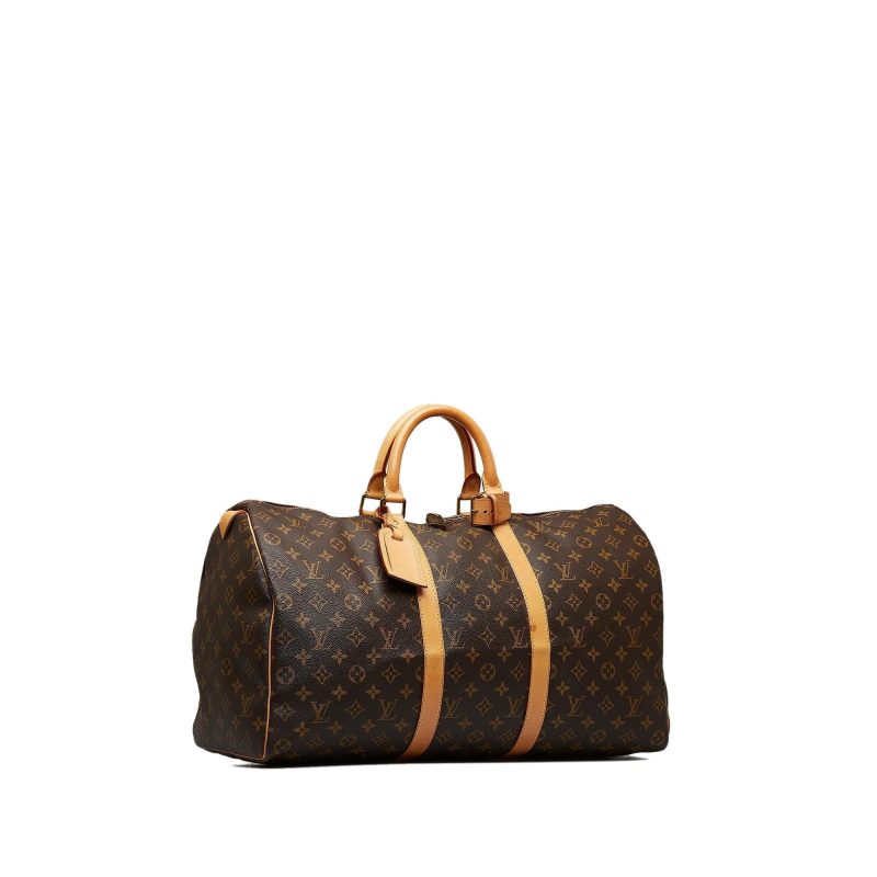 Louis Vuitton Monogram Keepall 50 (SHG-kDPkQu)