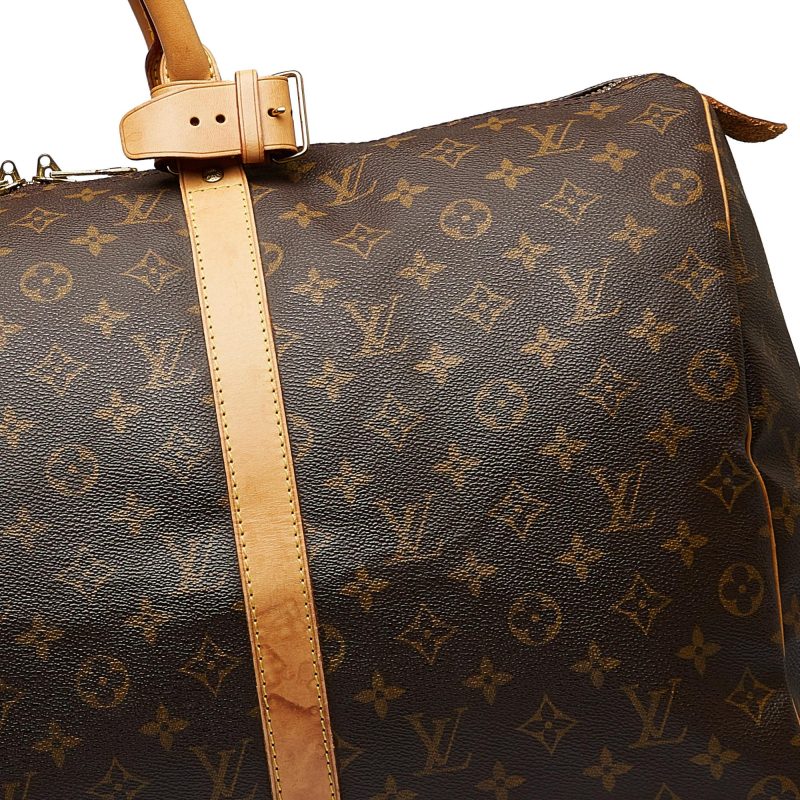 Louis Vuitton Monogram Keepall 50 (SHG-37vfEj) - Image 10