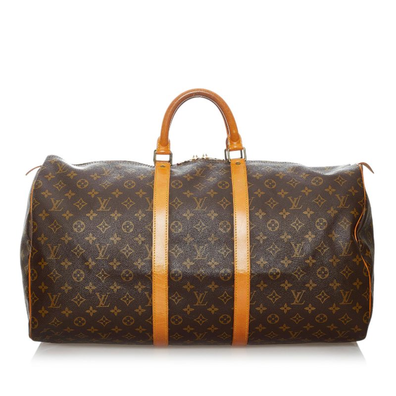 Louis Vuitton Monogram Keepall 55 (SHG-36328) - Image 9