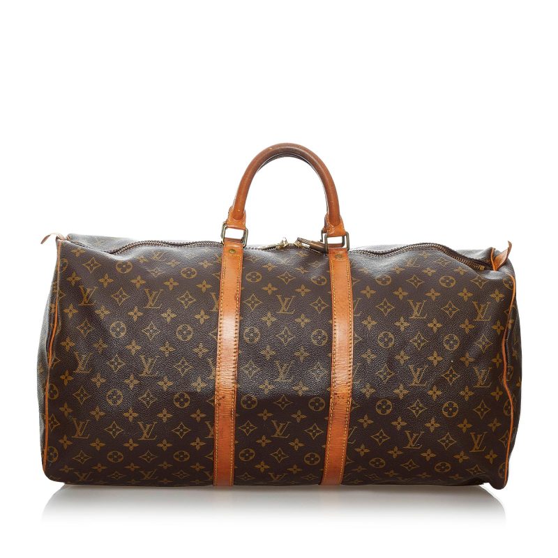 Louis Vuitton Monogram Keepall 55 (SHG-37699) - Image 9