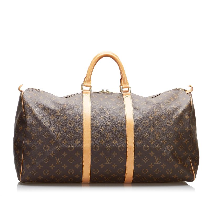 Louis Vuitton Monogram Keepall 55 (SHG-VHt6p5) - Image 2