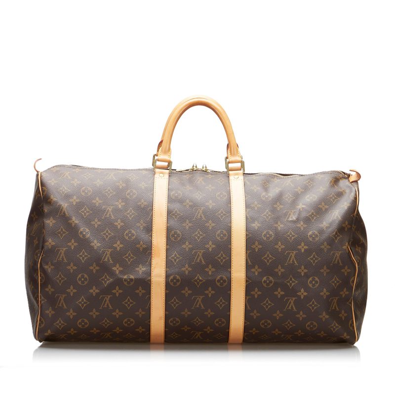 Louis Vuitton Monogram Keepall 55 (SHG-VHt6p5) - Image 11