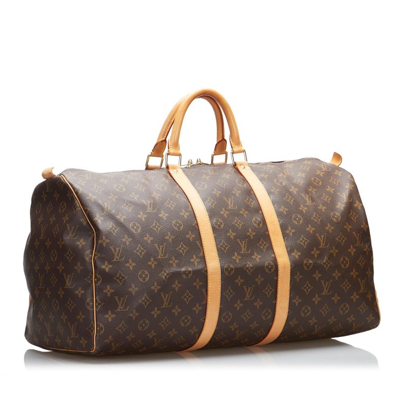 Louis Vuitton Monogram Keepall 55 (SHG-VHt6p5)