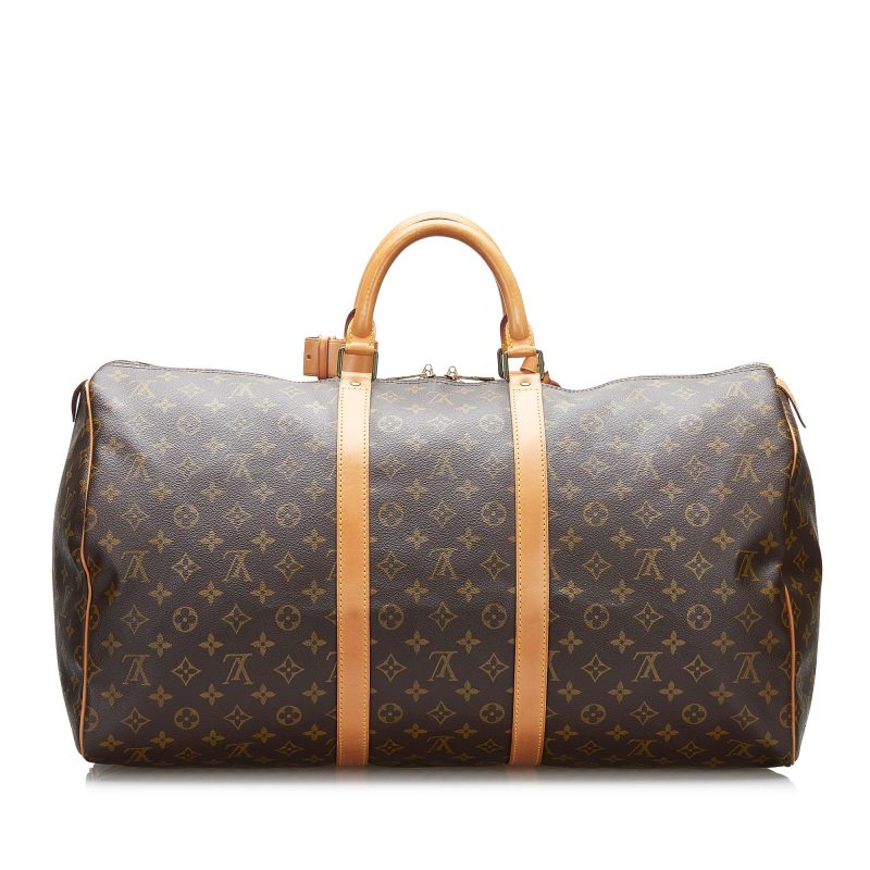 Louis Vuitton Monogram Keepall 55 (SHG-DcjLKU) - Image 2