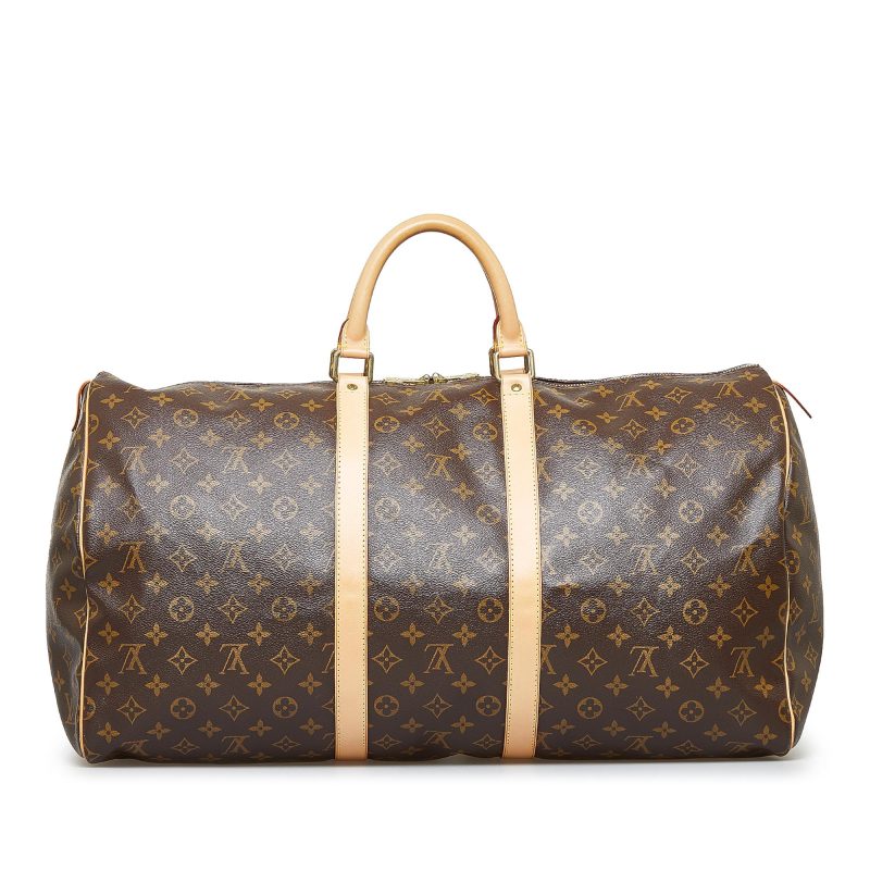 Louis Vuitton Monogram Keepall 55 (SHG-iZGhVz) - Image 2