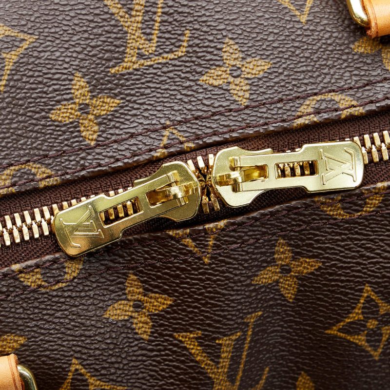 Louis Vuitton Monogram Keepall 55 (SHG-1jq9Mi) - Image 9