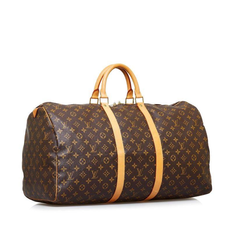 Louis Vuitton Monogram Keepall 55 (SHG-1jq9Mi)