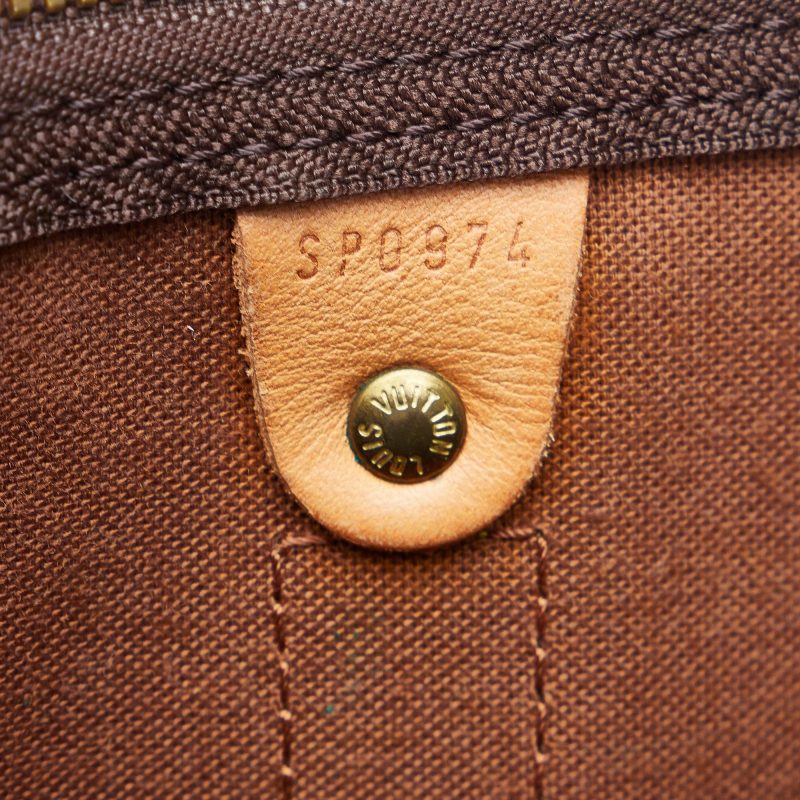 Louis Vuitton Monogram Keepall 55 (SHG-vztW5C) - Image 7