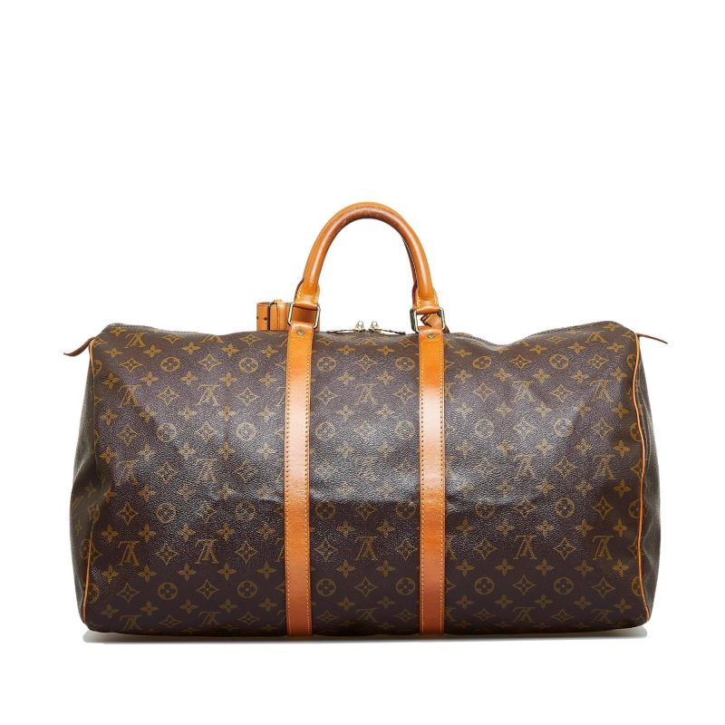 Louis Vuitton Monogram Keepall 55 (SHG-VNs5zc) - Image 2