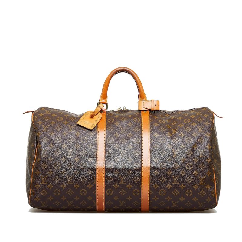Louis Vuitton Monogram Keepall 55 (SHG-VNs5zc) - Image 16