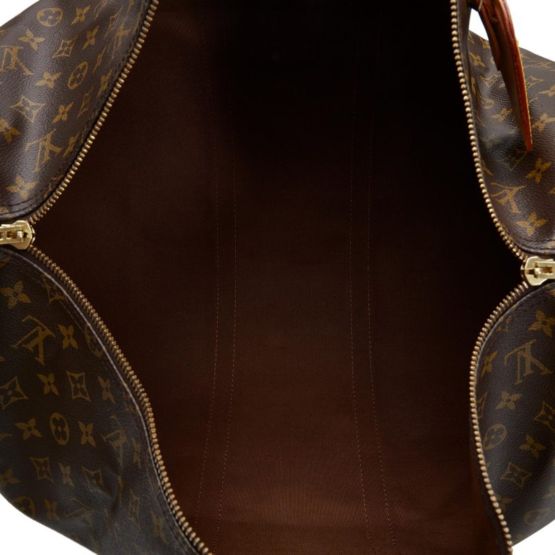 Louis Vuitton Monogram Keepall 55 (SHG-pjKDt8) - Image 5