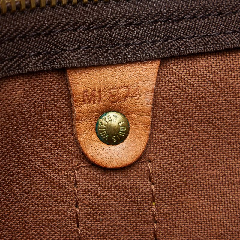 Louis Vuitton Monogram Keepall 55 (SHG-xqSr3t) - Image 7