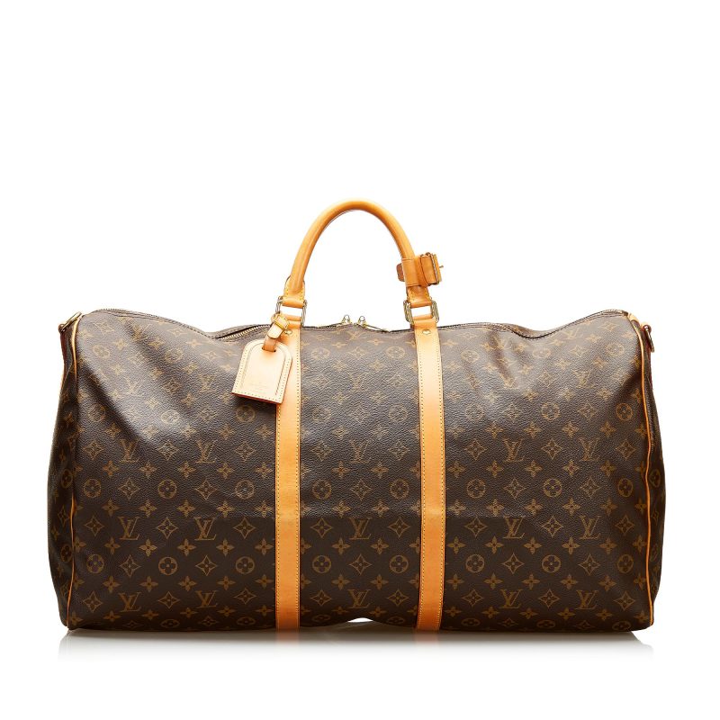 Louis Vuitton Monogram Keepall 60 (SHG-35572) - Image 9