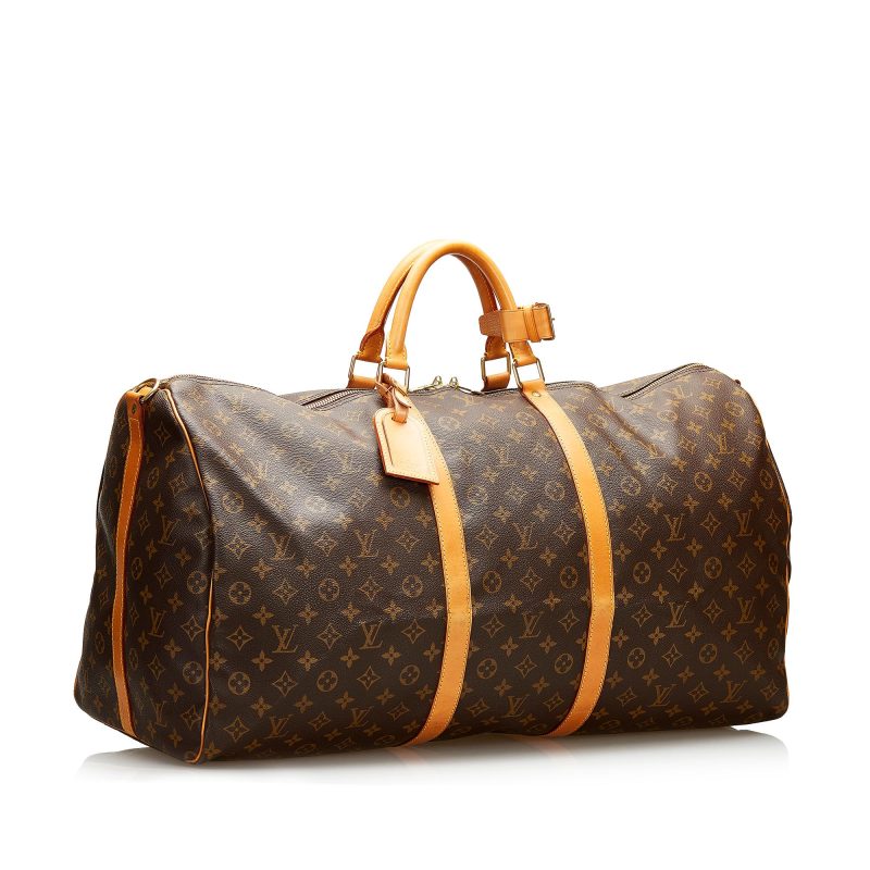 Louis Vuitton Monogram Keepall 60 (SHG-35572)
