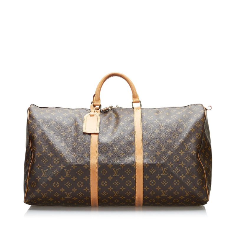 Louis Vuitton Monogram Keepall 60 (SHG-36877) - Image 11