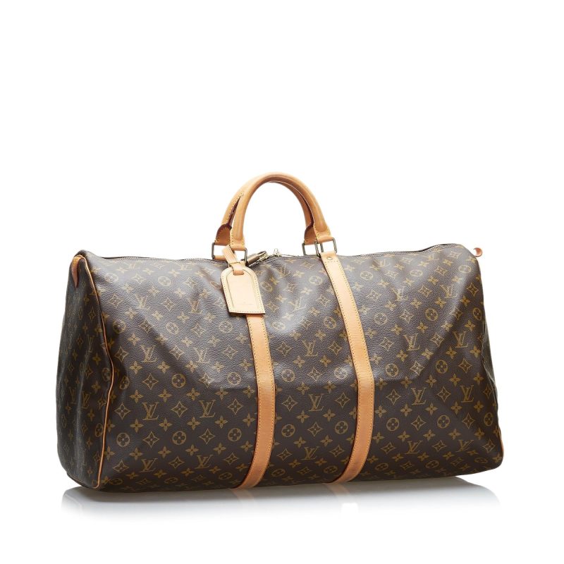 Louis Vuitton Monogram Keepall 60 (SHG-36877)