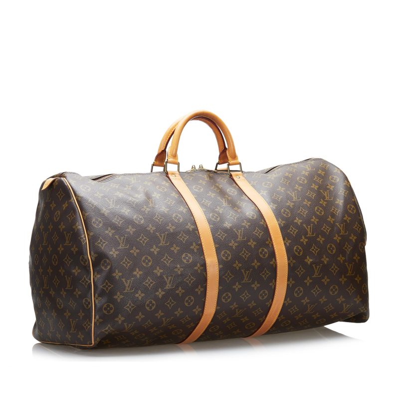 Louis Vuitton Monogram Keepall 60 (SHG-36948)