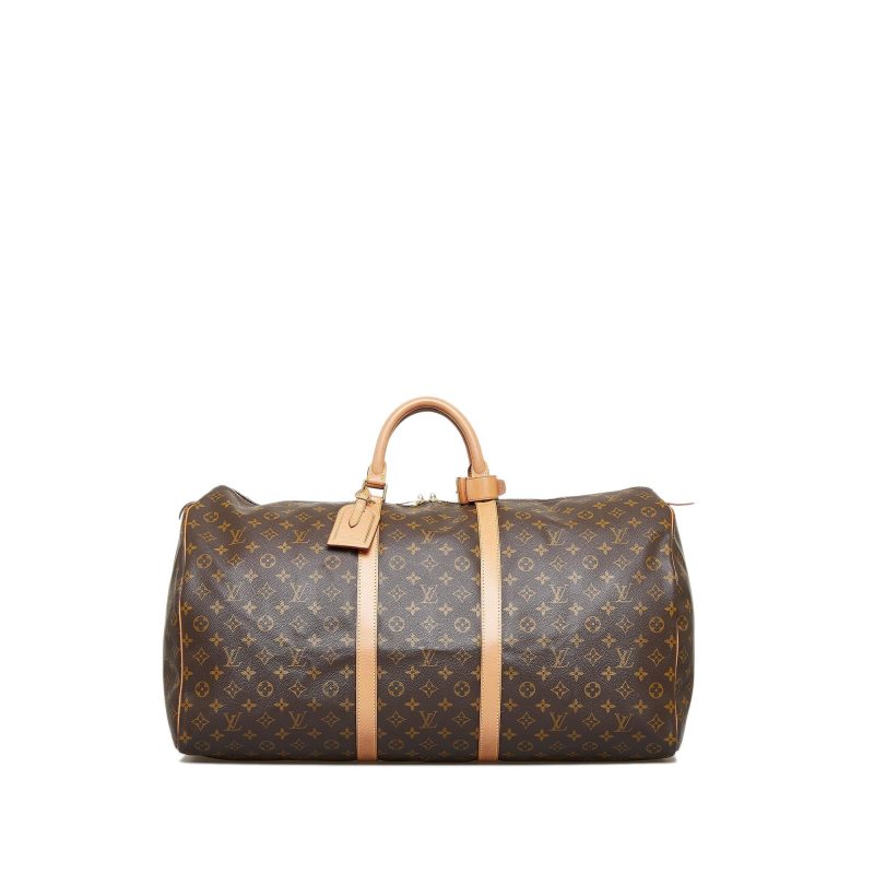 Louis Vuitton Monogram Keepall 60 (SHG-kcxWKj) - Image 9