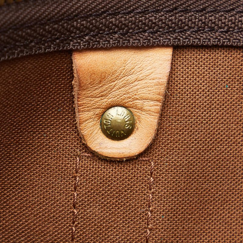 Louis Vuitton Monogram Keepall 60 (SHG-pmuCxY) - Image 7