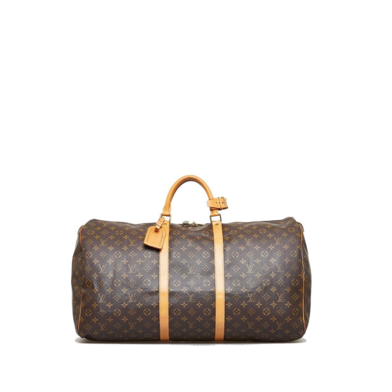 Louis Vuitton Monogram Keepall 60 (SHG-pmuCxY) - Image 12