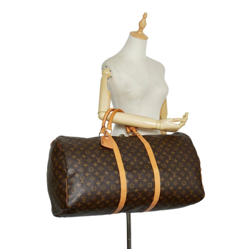 Louis Vuitton Monogram Keepall 60 (SHG-pmuCxY) - Image 4