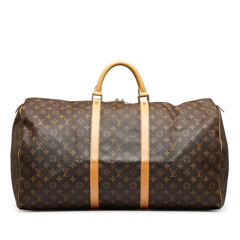 Louis Vuitton Monogram Keepall 60 (SHG-hEGAwz) - Image 9