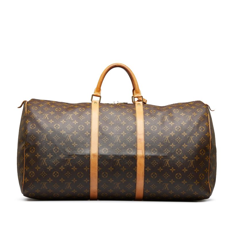 Louis Vuitton Monogram Keepall 60 (SHG-AaI0pZ) - Image 2