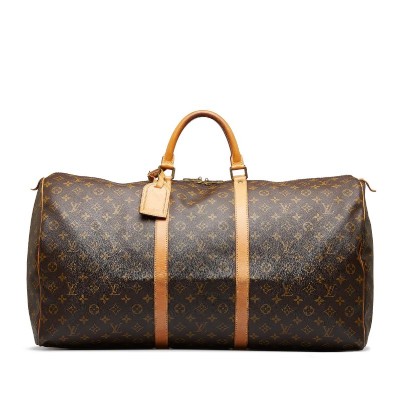 Louis Vuitton Monogram Keepall 60 (SHG-AaI0pZ) - Image 15