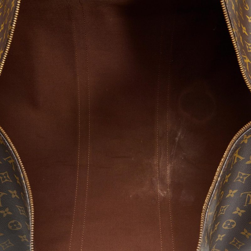 Louis Vuitton Monogram Keepall 60 (SHG-AaI0pZ) - Image 5