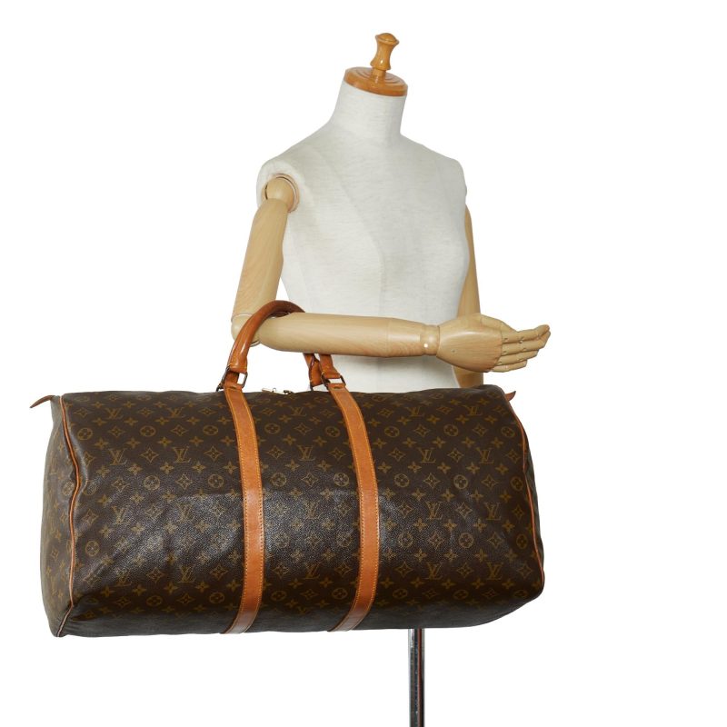 Louis Vuitton Monogram Keepall 60 (SHG-FoofFX) - Image 4