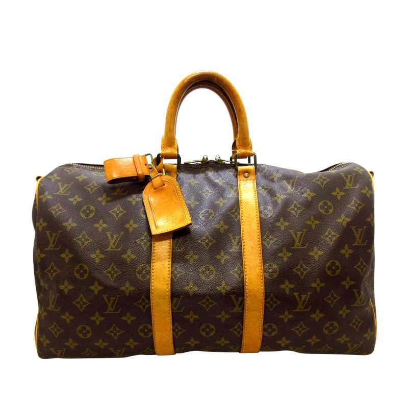 Louis Vuitton Monogram Keepall Bandouliere 45 (SHG-35665) - Image 13