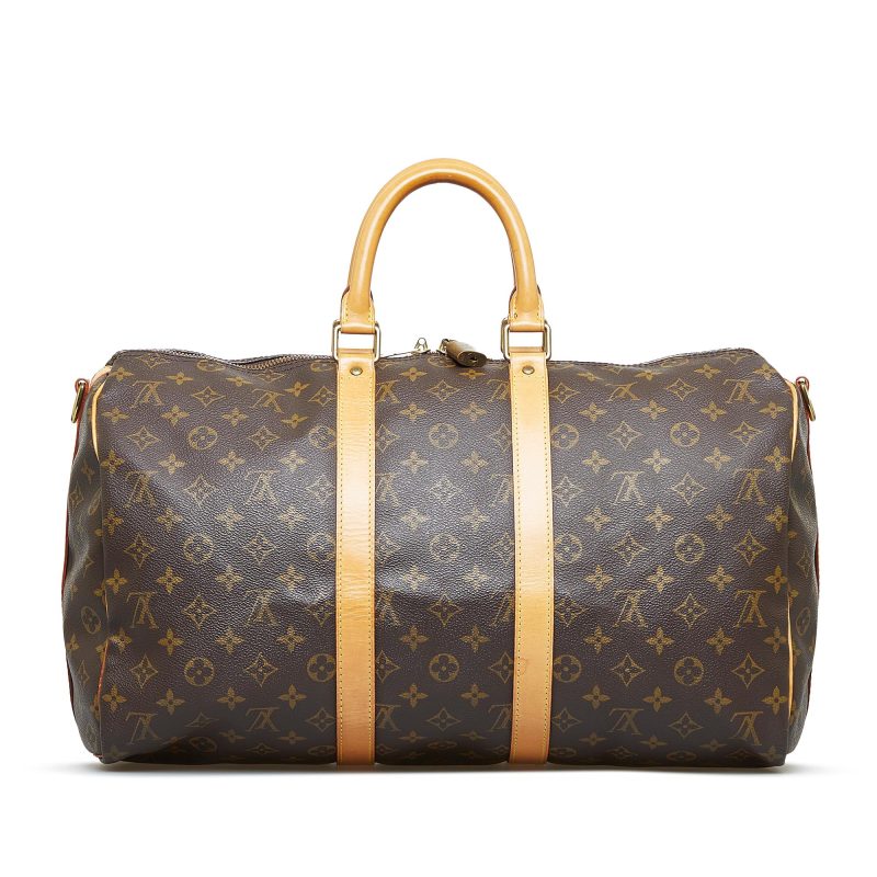 Louis Vuitton Monogram Keepall Bandouliere 45 (SHG-g85fus) - Image 2
