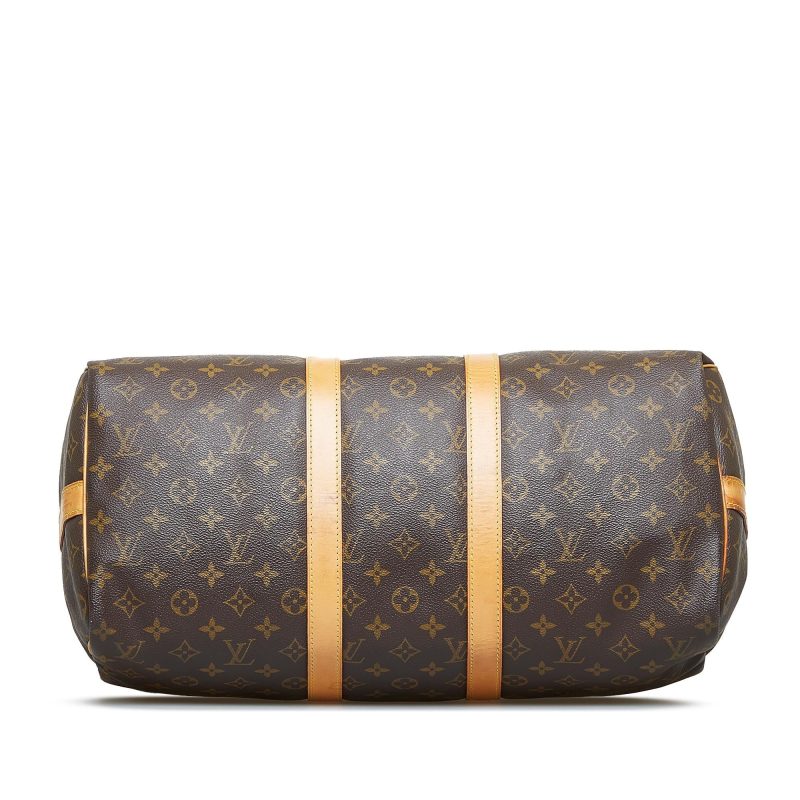 Louis Vuitton Monogram Keepall Bandouliere 45 (SHG-g85fus) - Image 3