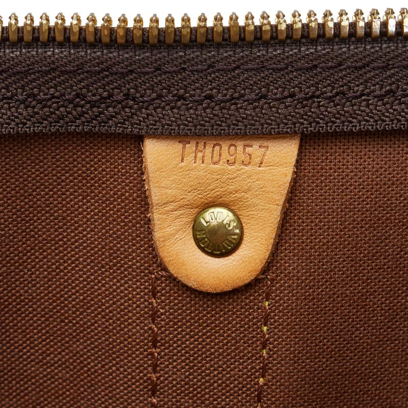 Louis Vuitton Monogram Keepall Bandouliere 45 (SHG-g85fus) - Image 7