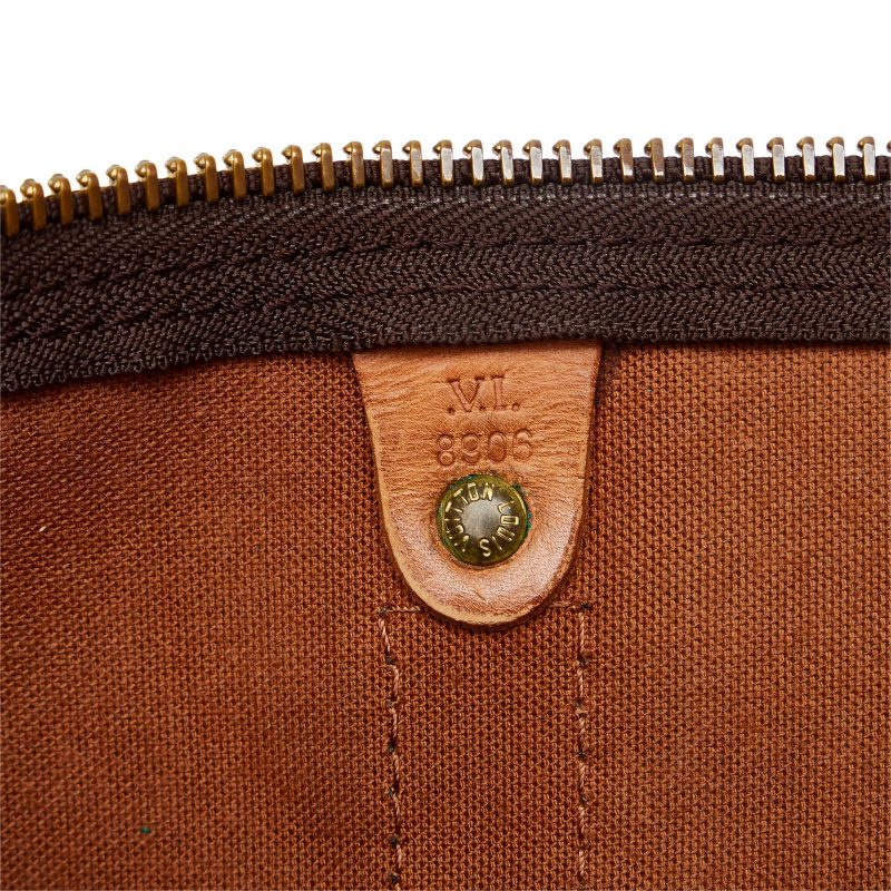 Louis Vuitton Monogram Keepall Bandouliere 45 (SHG-Ffun5j) - Image 6
