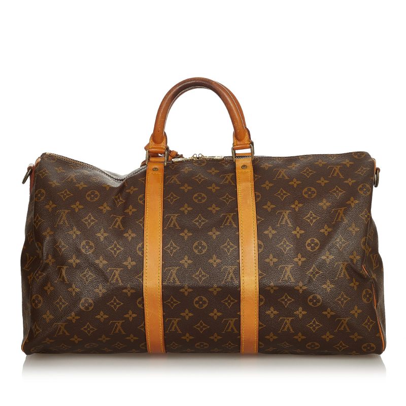 Louis Vuitton Monogram Keepall Bandouliere 50 (SHG-25536) - Image 2
