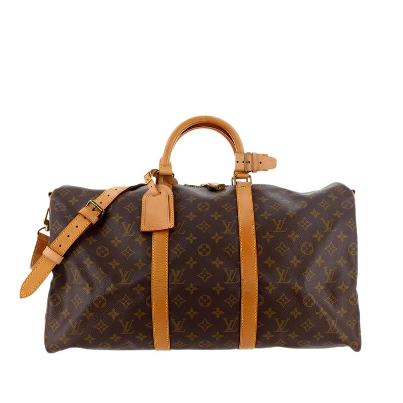 Louis Vuitton Monogram Keepall Bandouliere 50 (SHG-36693) - Image 8
