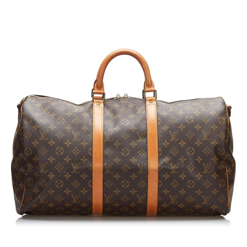 Louis Vuitton Monogram Keepall Bandouliere 50 (SHG-yYFFpS) - Image 15
