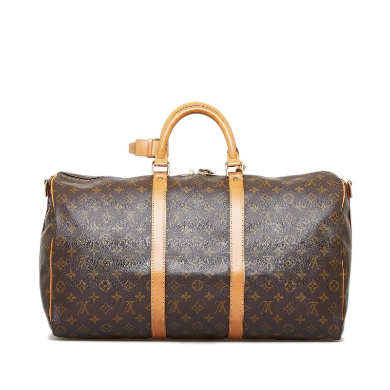 Louis Vuitton Monogram Keepall Bandouliere 50 (SHG-MfhtUh) - Image 2
