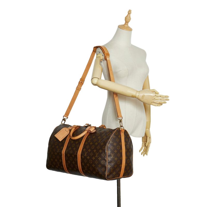 Louis Vuitton Monogram Keepall Bandouliere 50 (SHG-MfhtUh) - Image 12