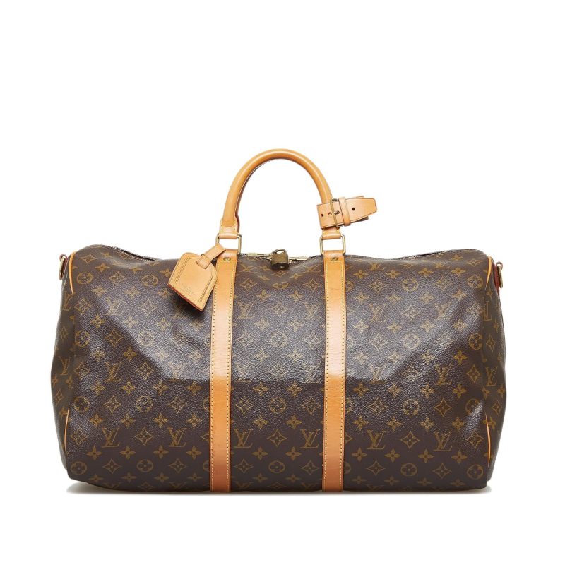 Louis Vuitton Monogram Keepall Bandouliere 50 (SHG-MfhtUh) - Image 13