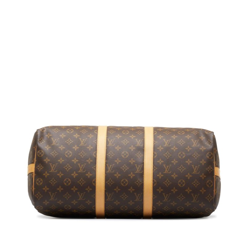 Louis Vuitton Monogram Keepall Bandouliere 50 (SHG-cg46wb) - Image 3