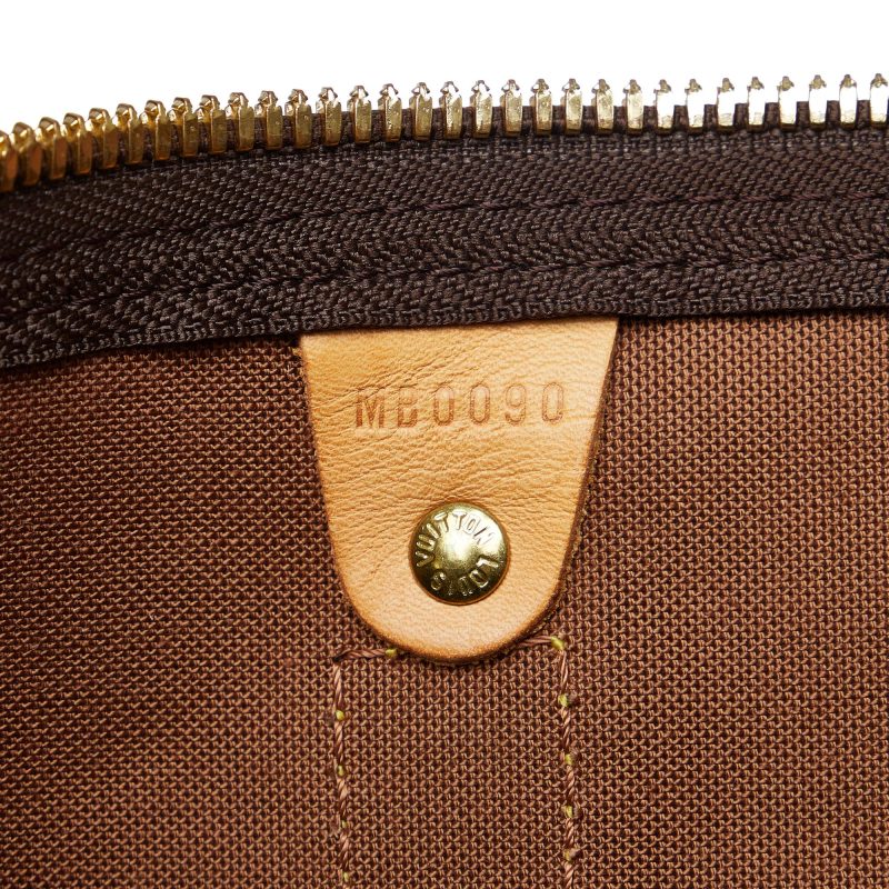 Louis Vuitton Monogram Keepall Bandouliere 50 (SHG-cg46wb) - Image 8