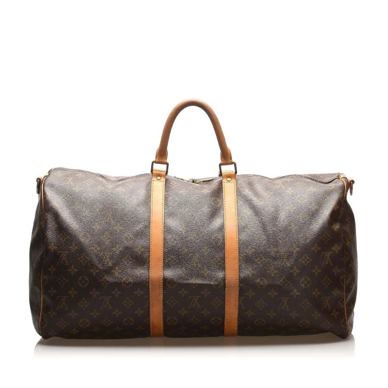 Louis Vuitton Monogram Keepall Bandouliere 55 (SHG-22726) - Image 2