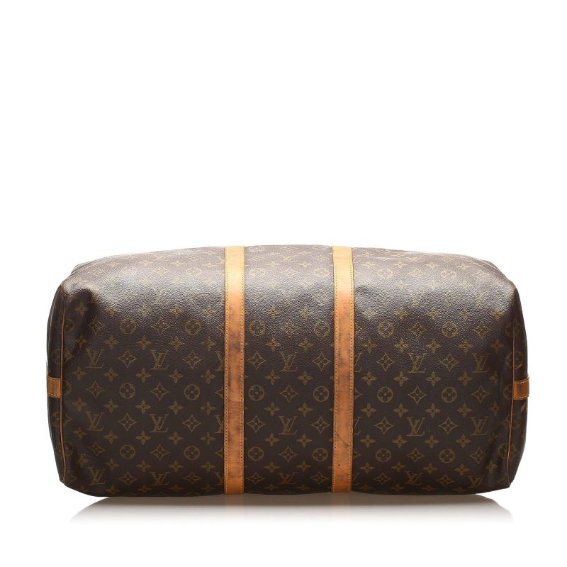 Louis Vuitton Monogram Keepall Bandouliere 55 (SHG-22726) - Image 3