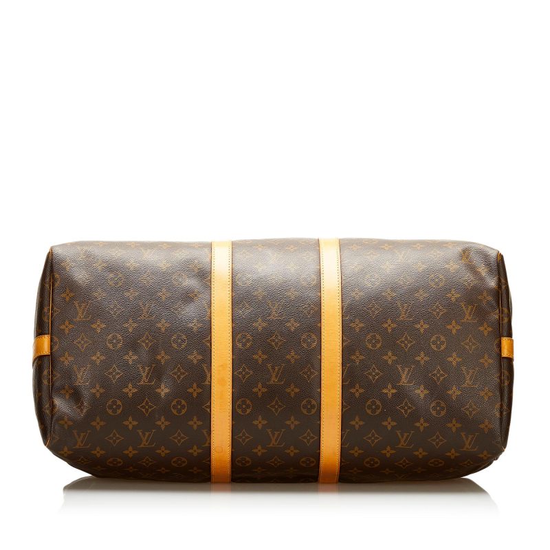 Louis Vuitton Monogram Keepall Bandouliere 55 (SHG-35656) - Image 3
