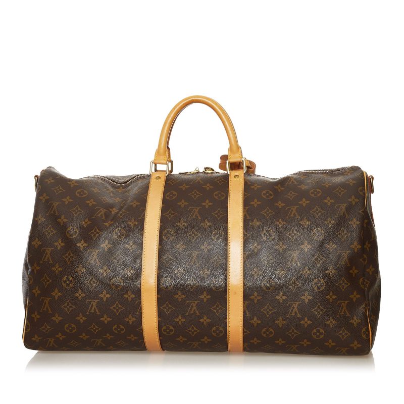 Louis Vuitton Monogram Keepall Bandouliere 55 (SHG-35829) - Image 2