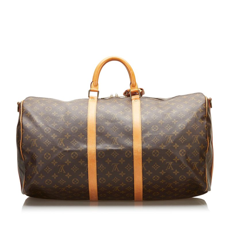 Louis Vuitton Monogram Keepall Bandouliere 55 (SHG-36269) - Image 2