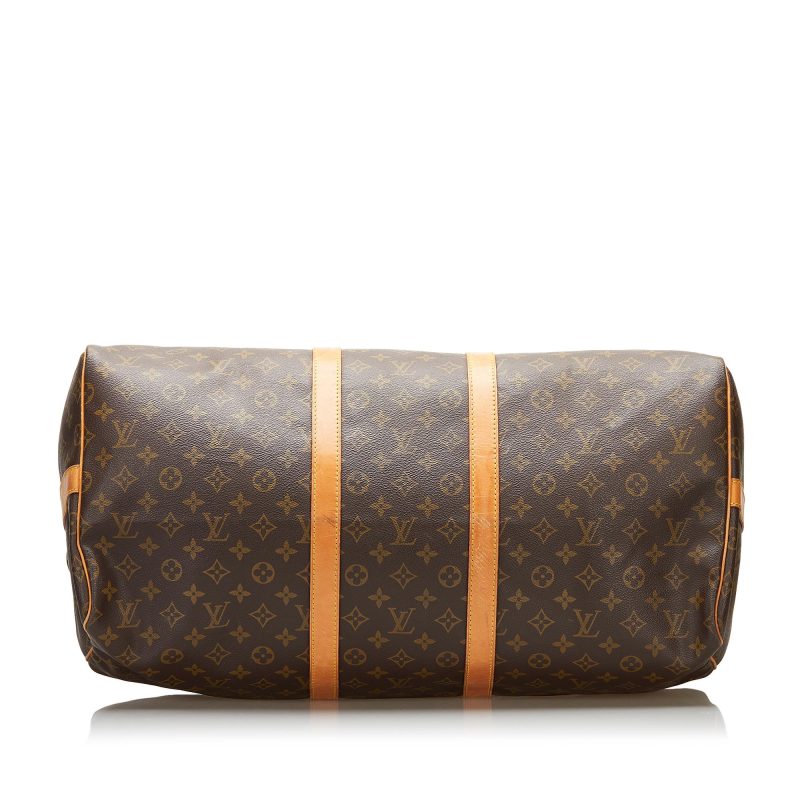 Louis Vuitton Monogram Keepall Bandouliere 55 (SHG-36269) - Image 3